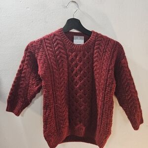 Aran Crafts Cable Knit Sweater